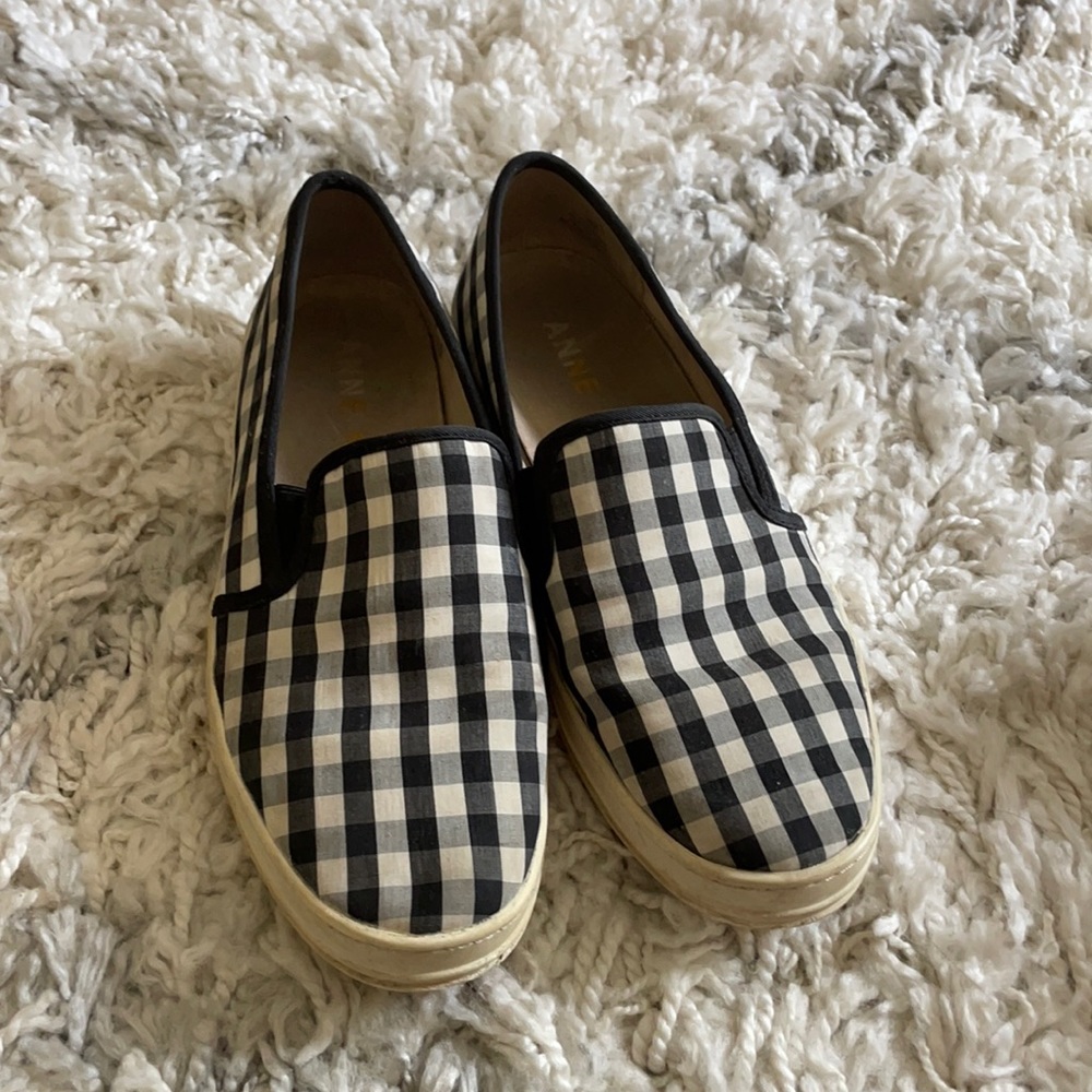 Gingham Shoes